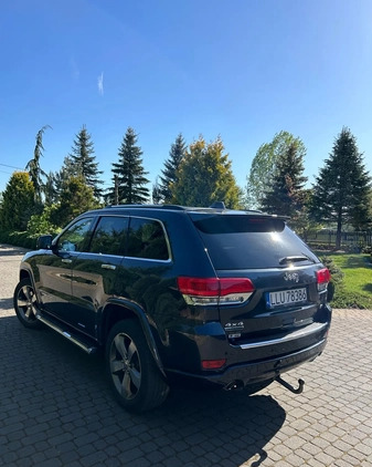 Jeep Grand Cherokee cena 88700 przebieg: 213770, rok produkcji 2014 z Grabów nad Prosną małe 352